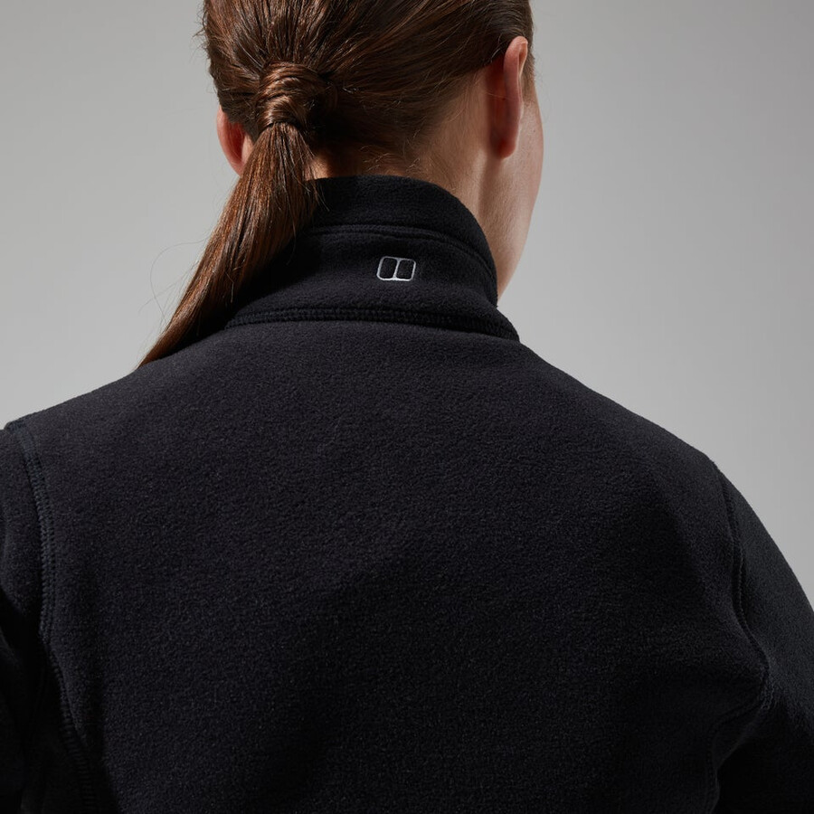 donne prisma polartec interattiva giacca - nero berghaus