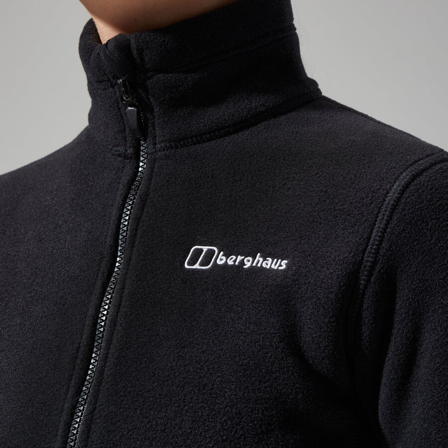 donne prisma polartec interattiva giacca - nero berghaus
