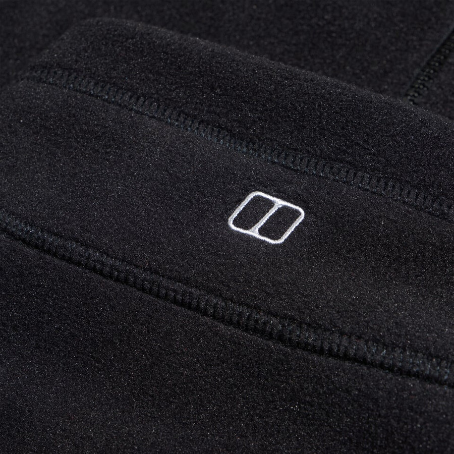 donne prisma polartec interattiva giacca - nero berghaus