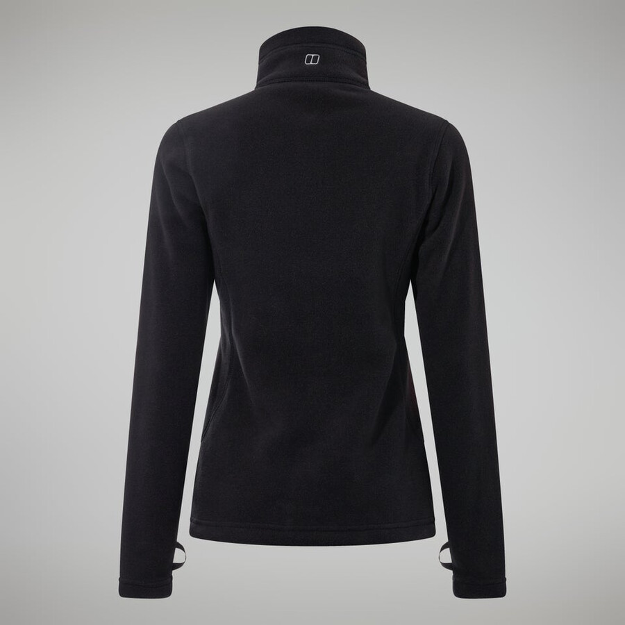 donne prisma polartec interattiva giacca - nero berghaus