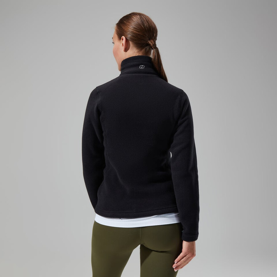 donne prisma polartec interattiva giacca - nero berghaus