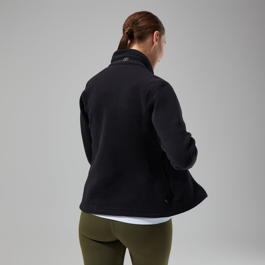 donne prisma polartec interattiva giacca - nero berghaus