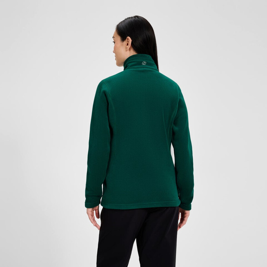 donne prisma interattiva di pile polartec giacca - verde berghaus