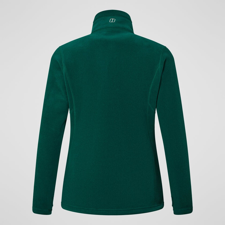 donne prisma interattiva di pile polartec giacca - verde berghaus