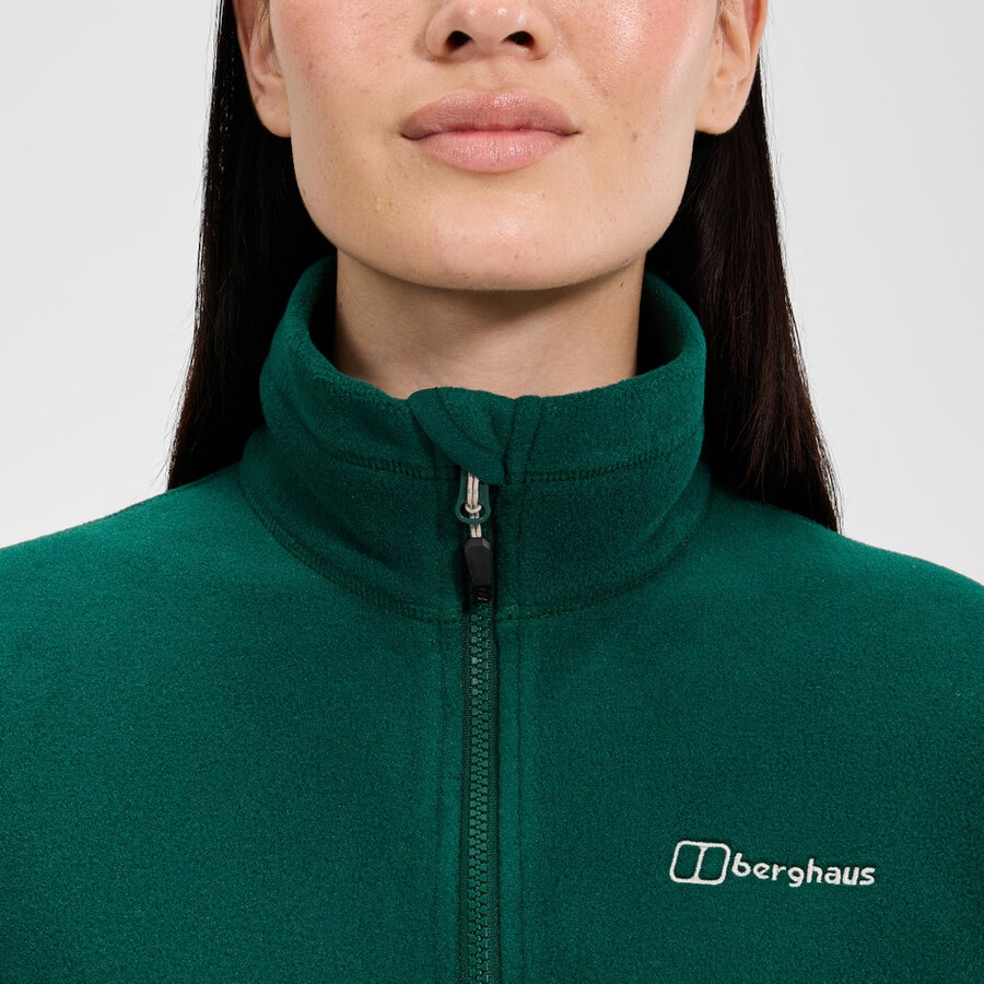 donne prisma interattiva di pile polartec giacca - verde berghaus
