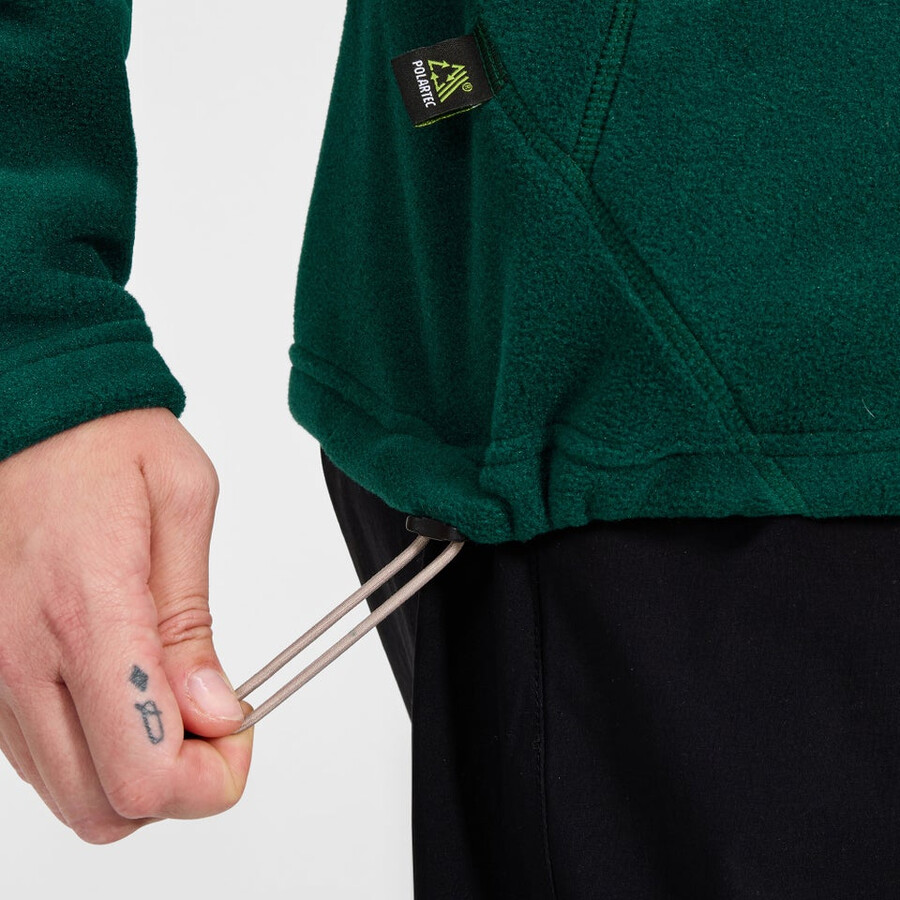 donne prisma interattiva di pile polartec giacca - verde berghaus