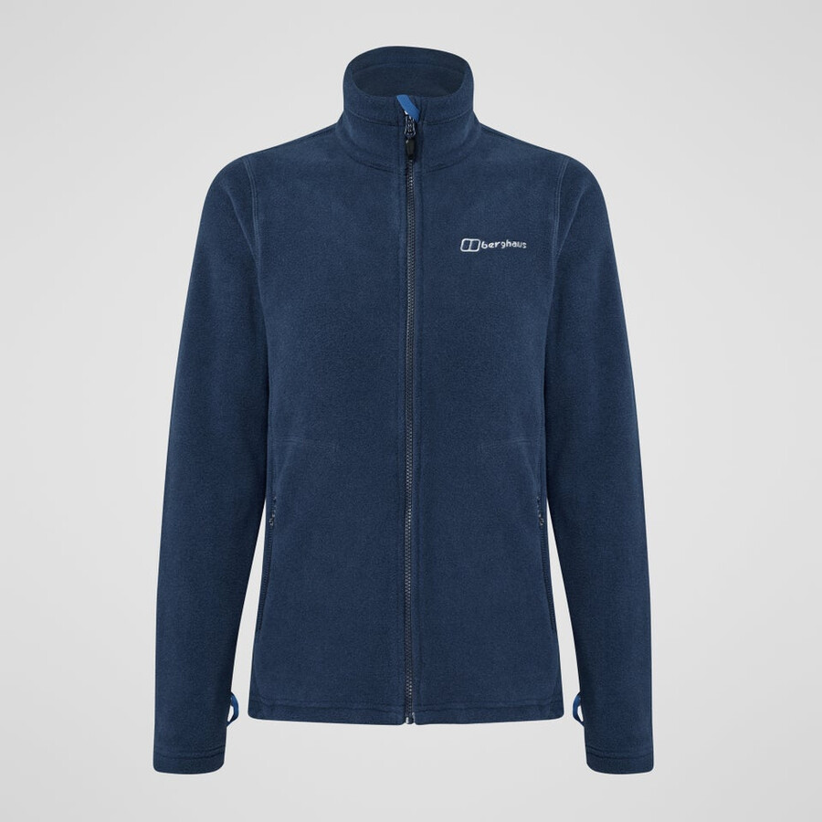 donne prisma polartec interattiva giacca - blu scuro berghaus