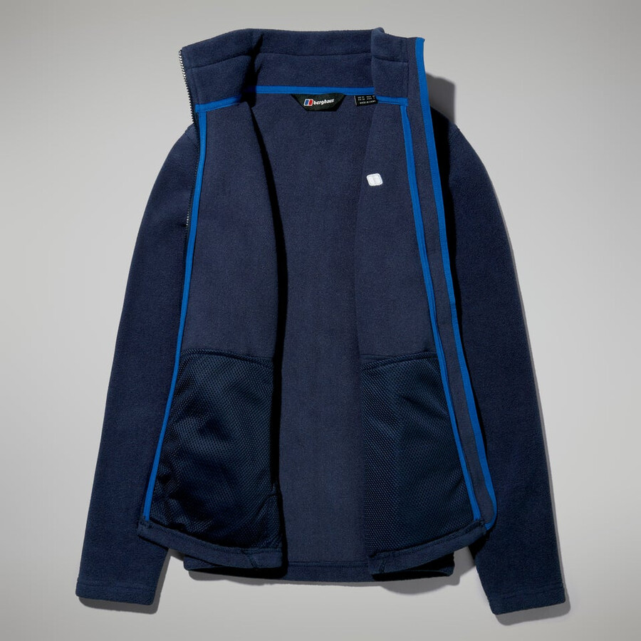 donne prisma polartec interattiva giacca - blu scuro berghaus