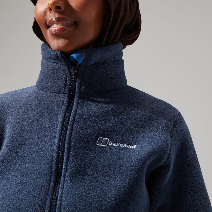 donne prisma polartec interattiva giacca - blu scuro berghaus