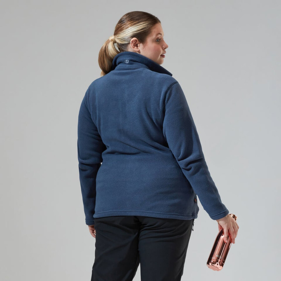 donne prisma polartec interattiva giacca - blu scuro berghaus