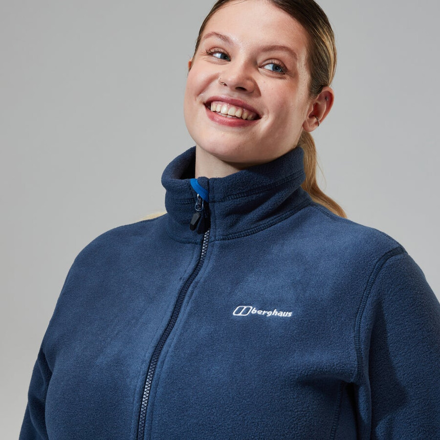 donne prisma polartec interattiva giacca - blu scuro berghaus