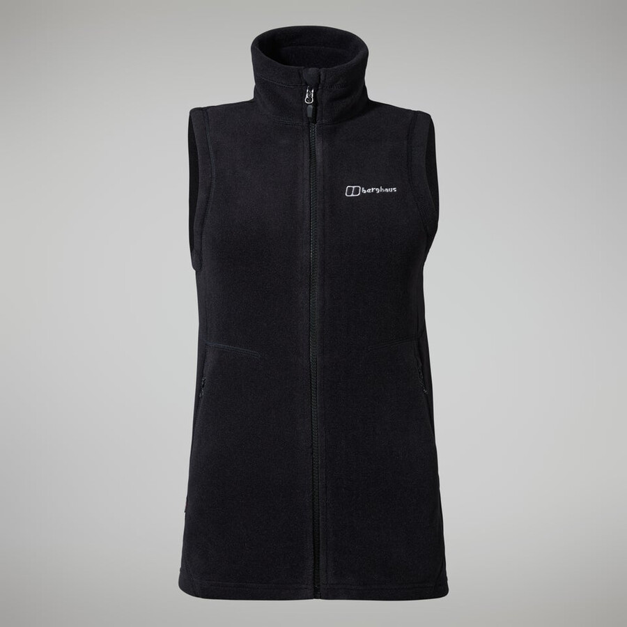 donne prisma polartec interattiva gilet - nero berghaus