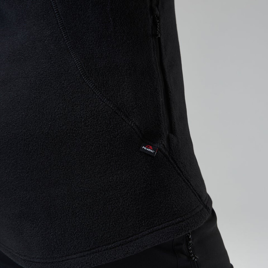 donne prisma polartec interattiva gilet - nero berghaus