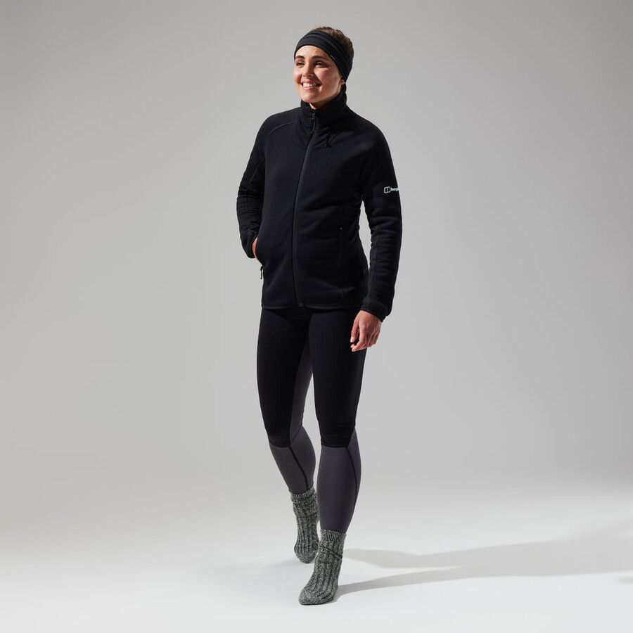 donne mtn cercatore di san jacket - black berghaus
