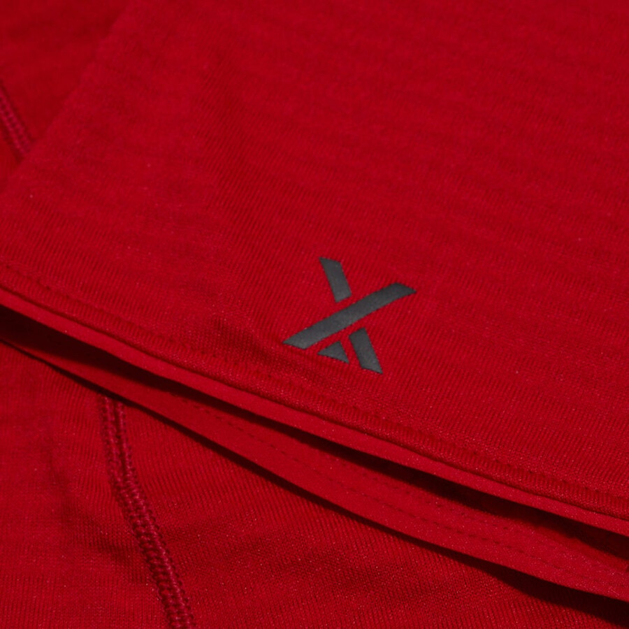 donne mtn spigolo lb mezza zip - rosso berghaus
