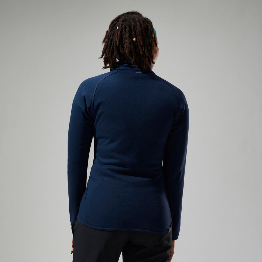 donne heuberg pile polartec - blu berghaus