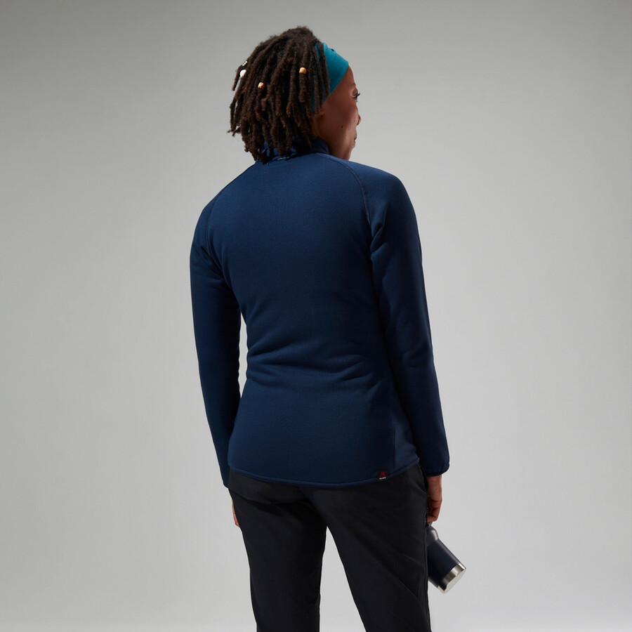 donne heuberg pile polartec - blu berghaus