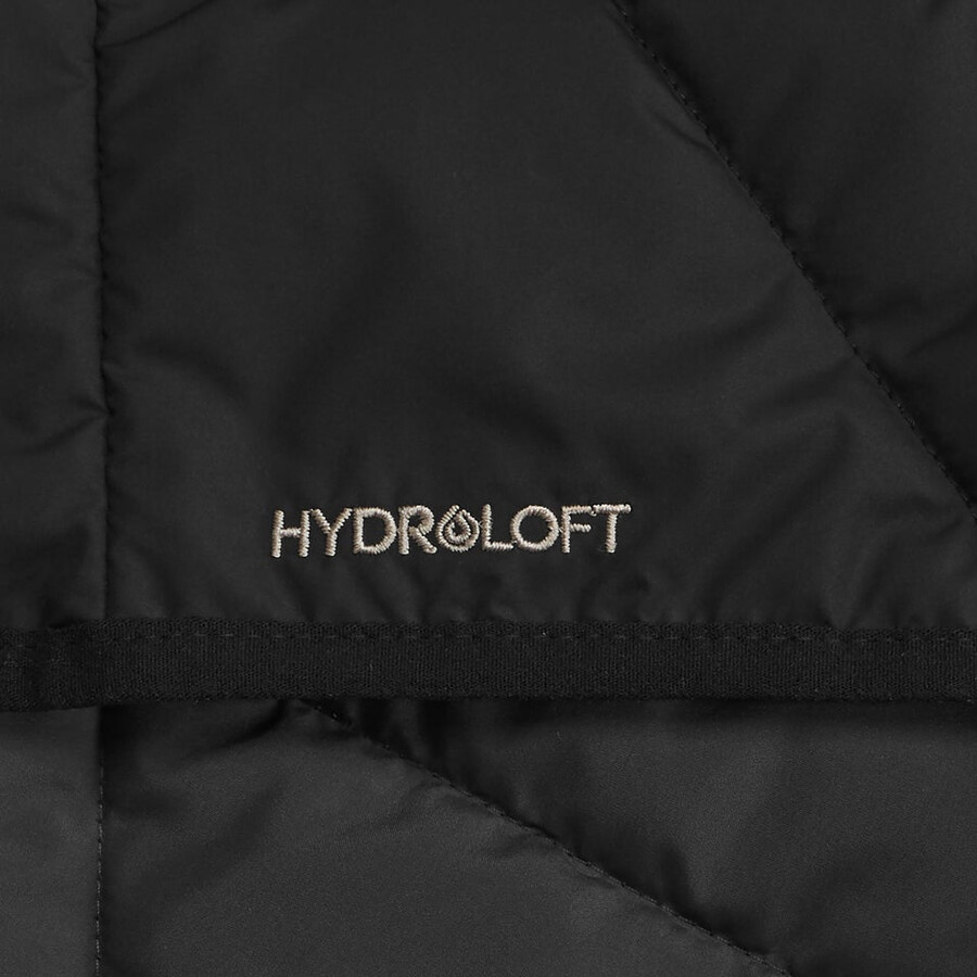 donne netherdene gilet trapuntato - nero berghaus