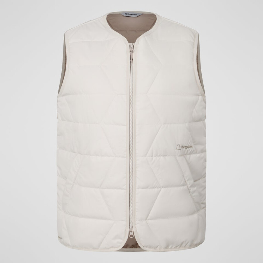 donne netherdene gilet trapuntato grigio berghaus