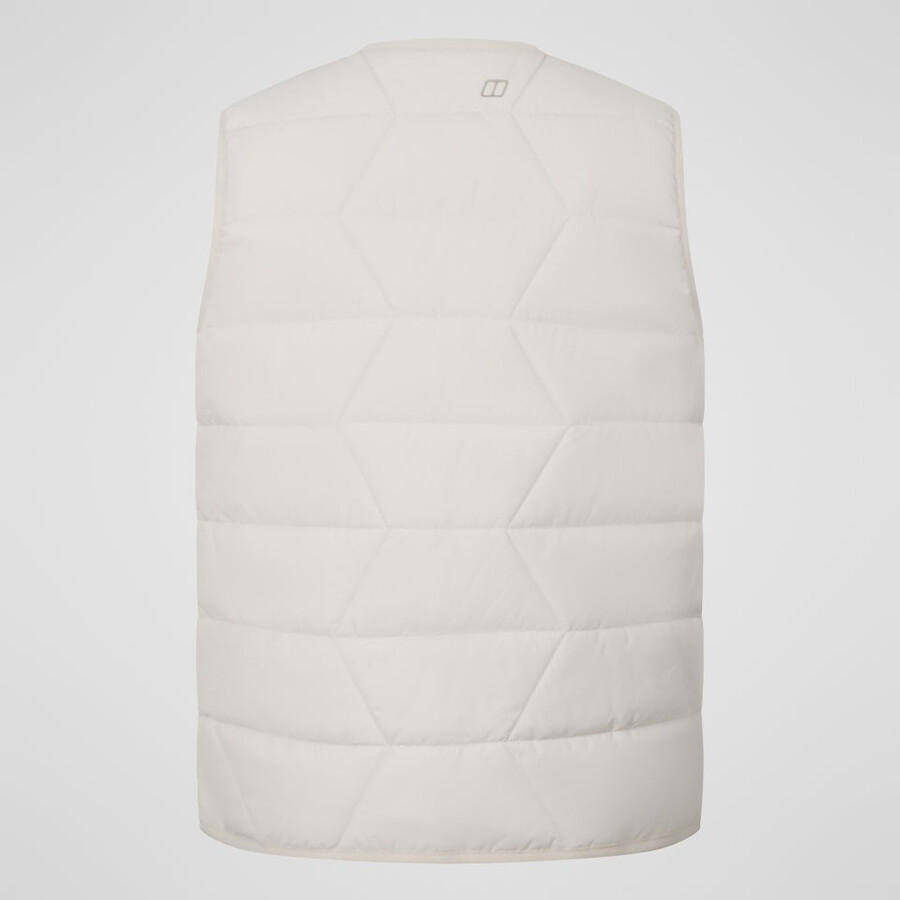 donne netherdene gilet trapuntato grigio berghaus