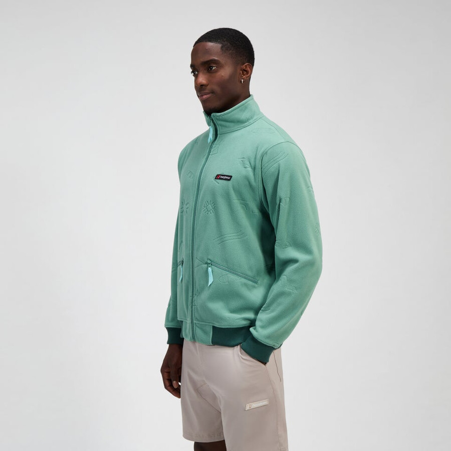 unisex quotidiano la natura interattiva di pile verde berghaus
