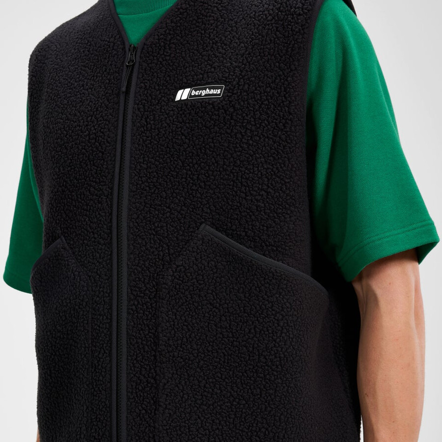 unisex vulcanismo gilet - nero berghaus