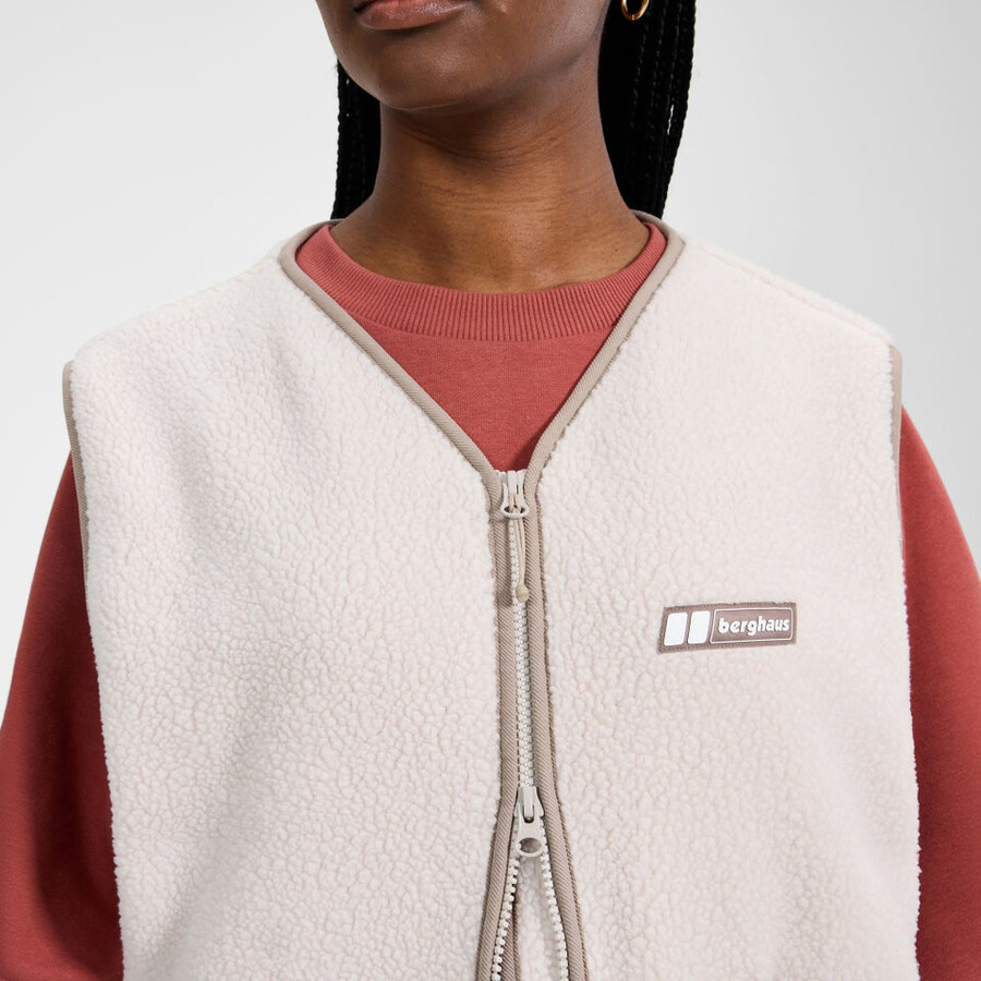 unisex vulcanismo gilet - grigio berghaus