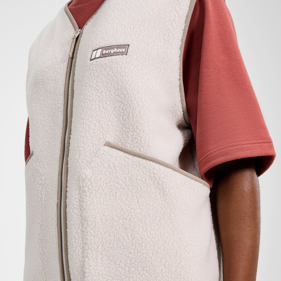 unisex vulcanismo gilet - grigio berghaus