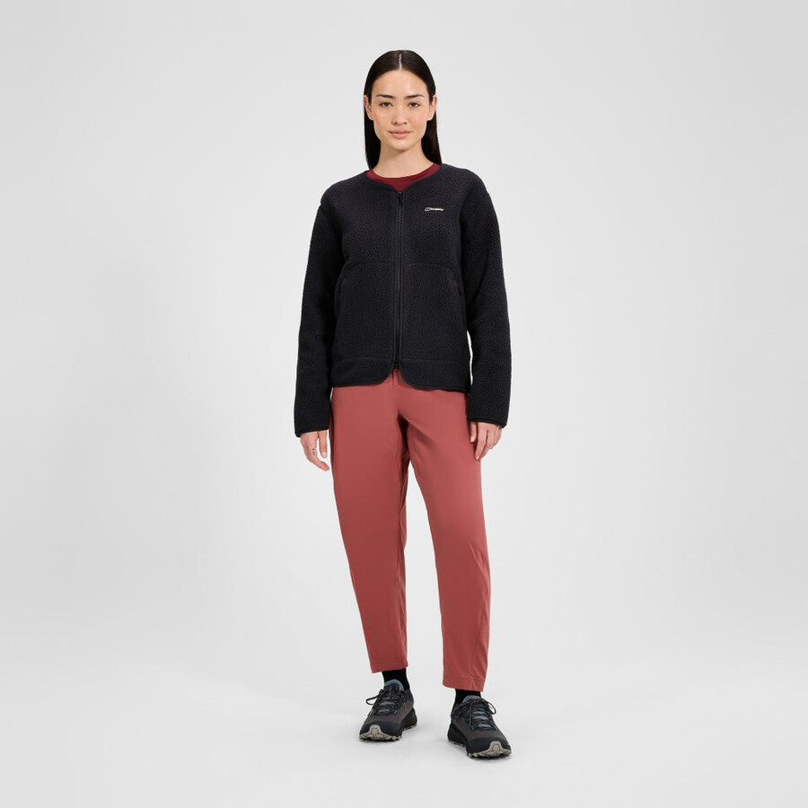 donne hanby rilassato giacca - nero berghaus