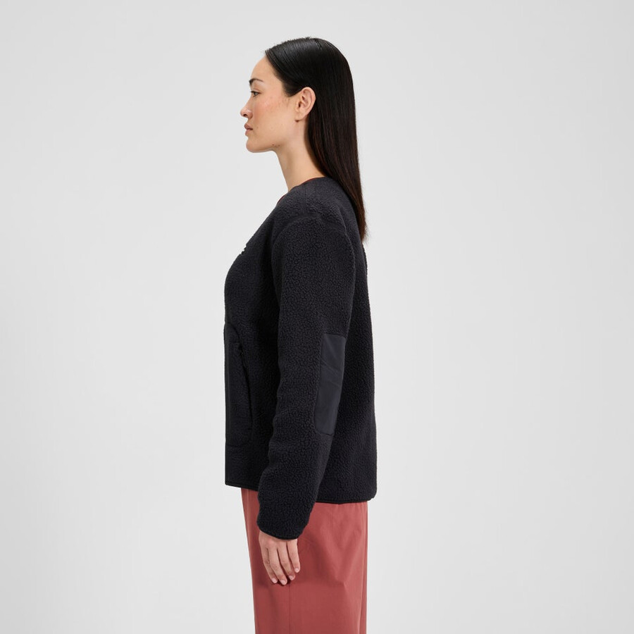 donne hanby rilassato giacca - nero berghaus