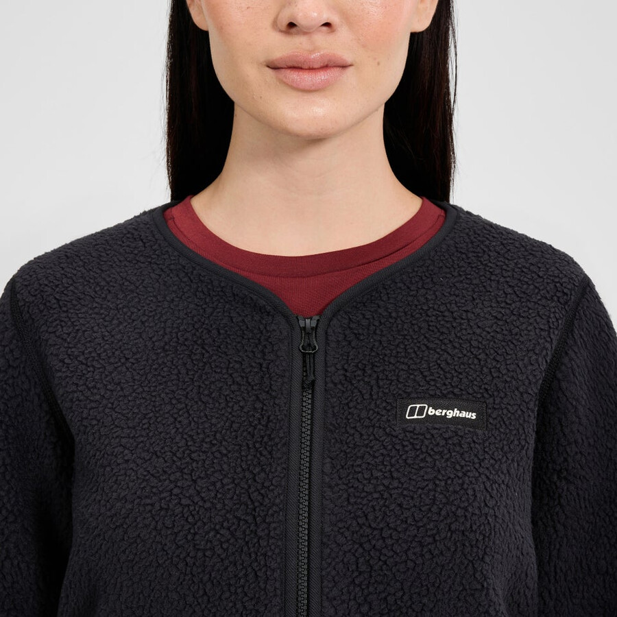 donne hanby rilassato giacca - nero berghaus