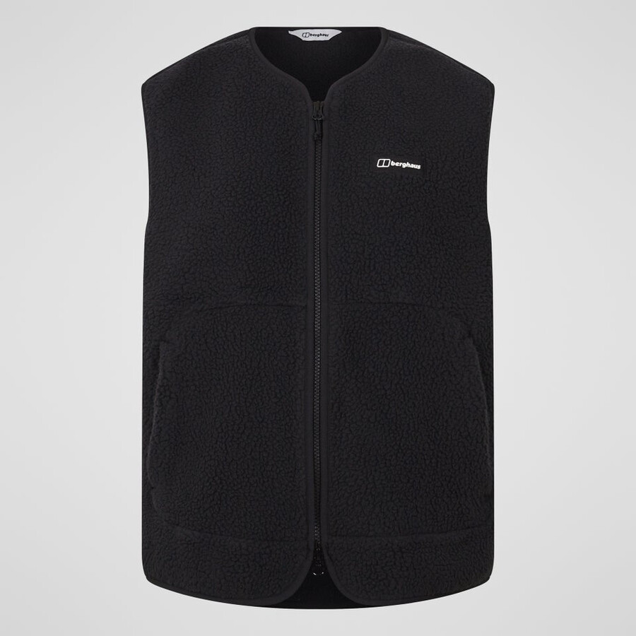donne hanby rilassato gilet - nero berghaus