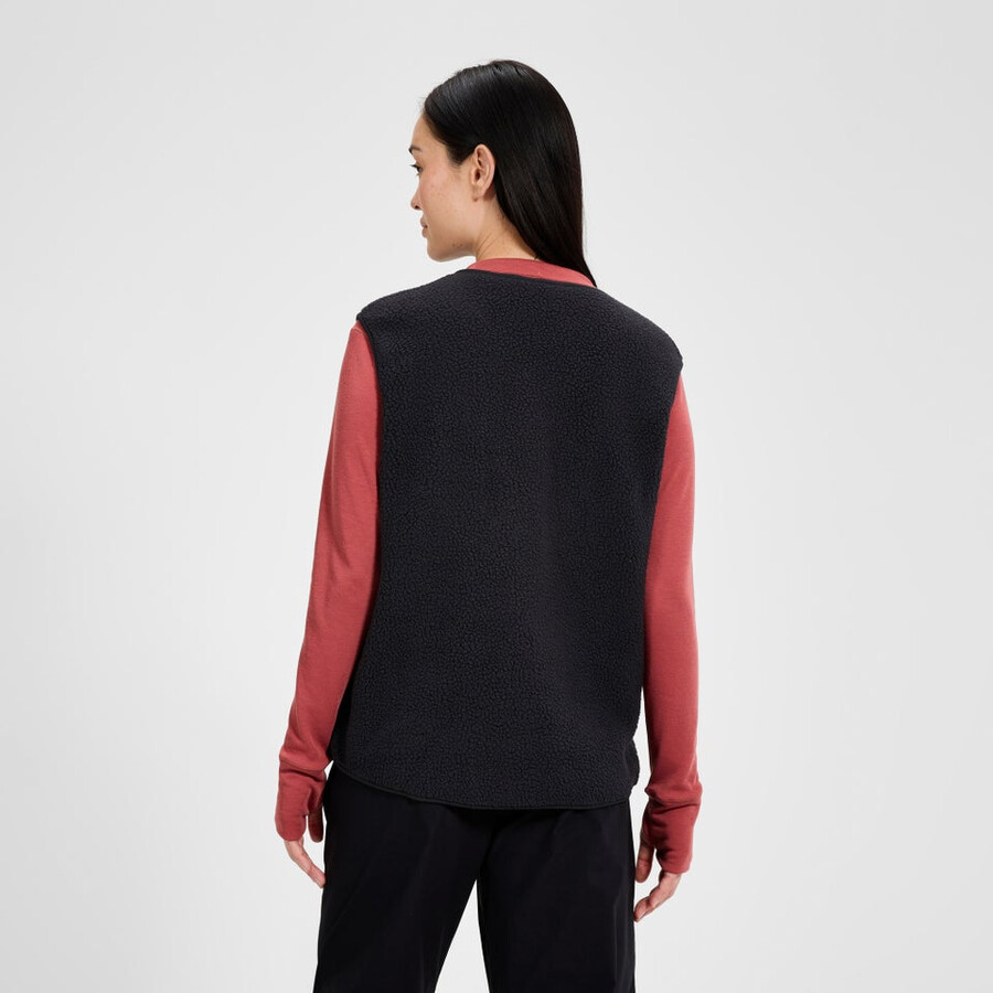 donne hanby rilassato gilet - nero berghaus