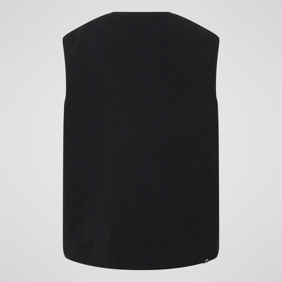 donne hanby rilassato gilet - nero berghaus