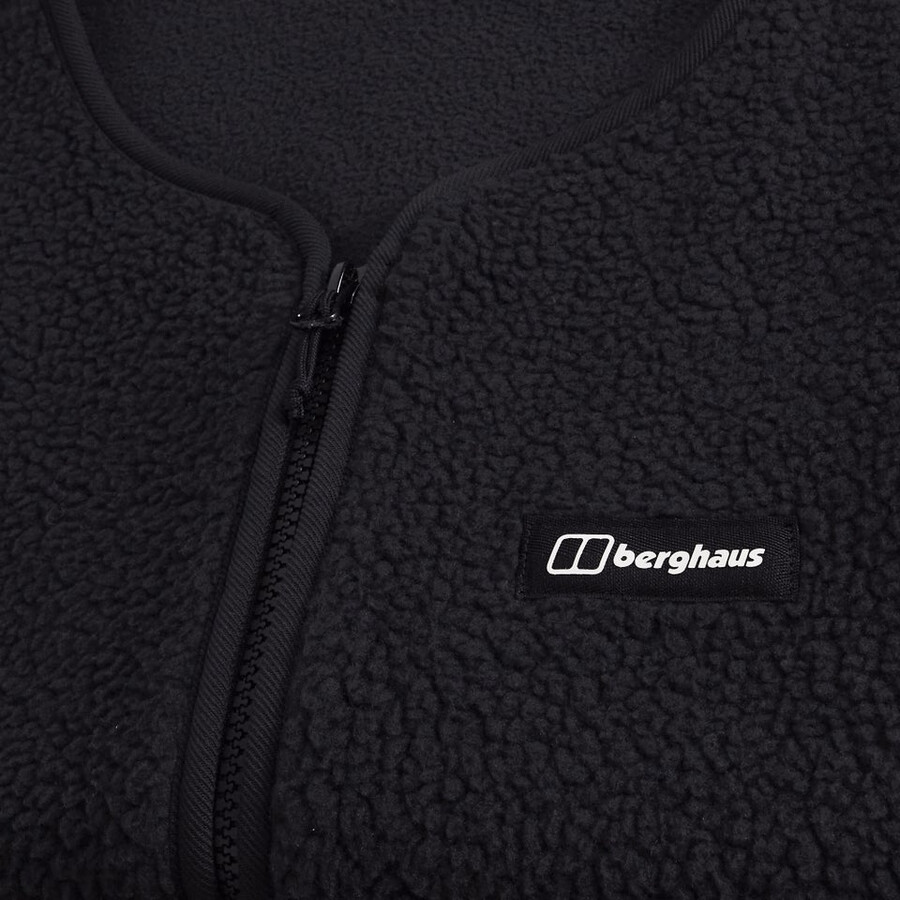 donne hanby rilassato gilet - nero berghaus