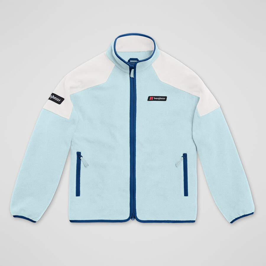 unisex 1997 giacca in pile verdegrigio berghaus