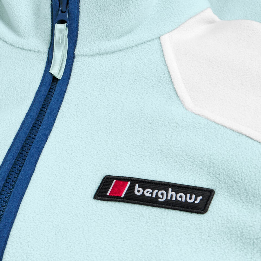 unisex 1997 giacca in pile verdegrigio berghaus
