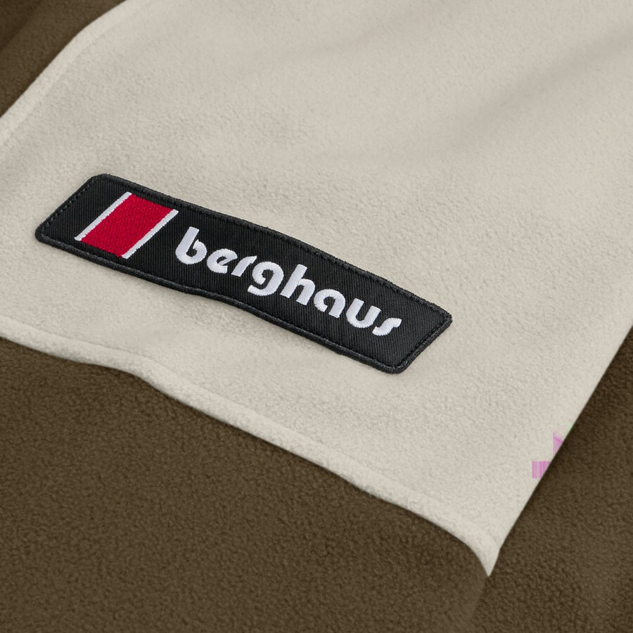 unisex 1997 giacca in pile - marronegrigio berghaus
