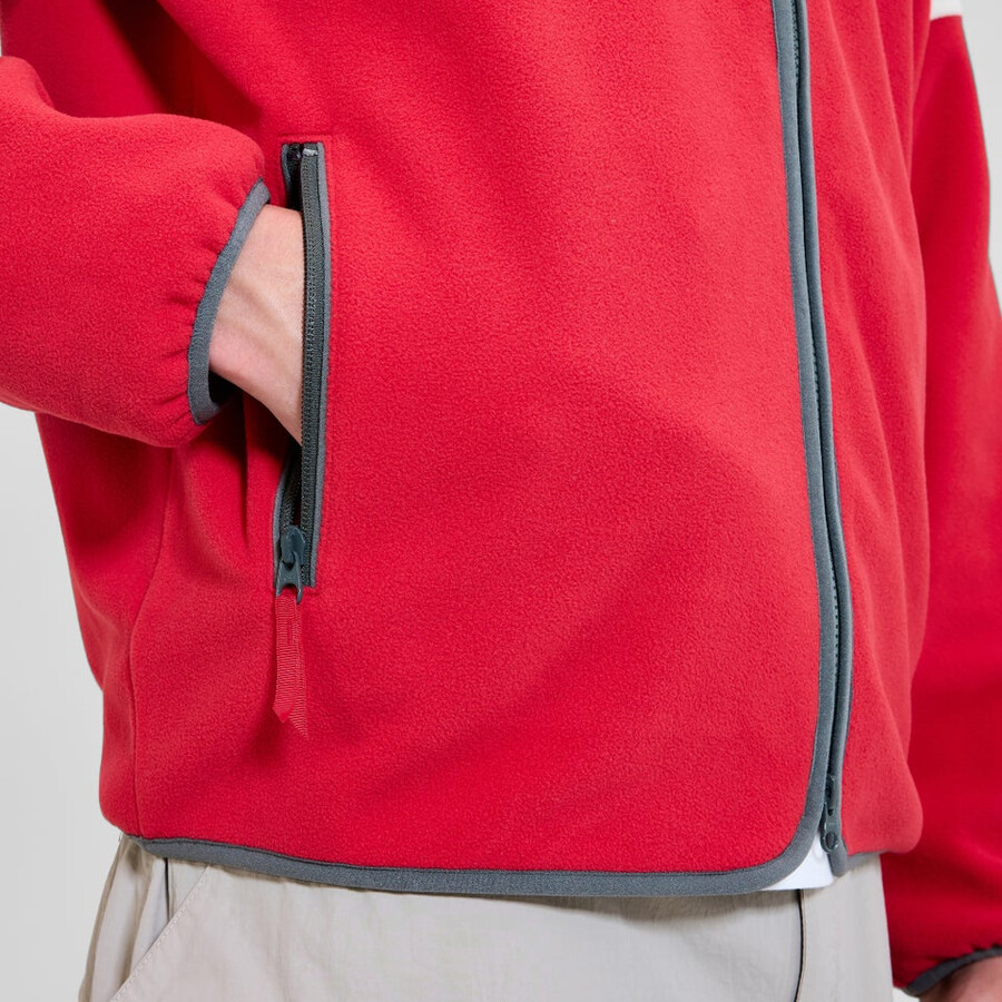 unisex 1997 giacca in pile - rossonaturale berghaus