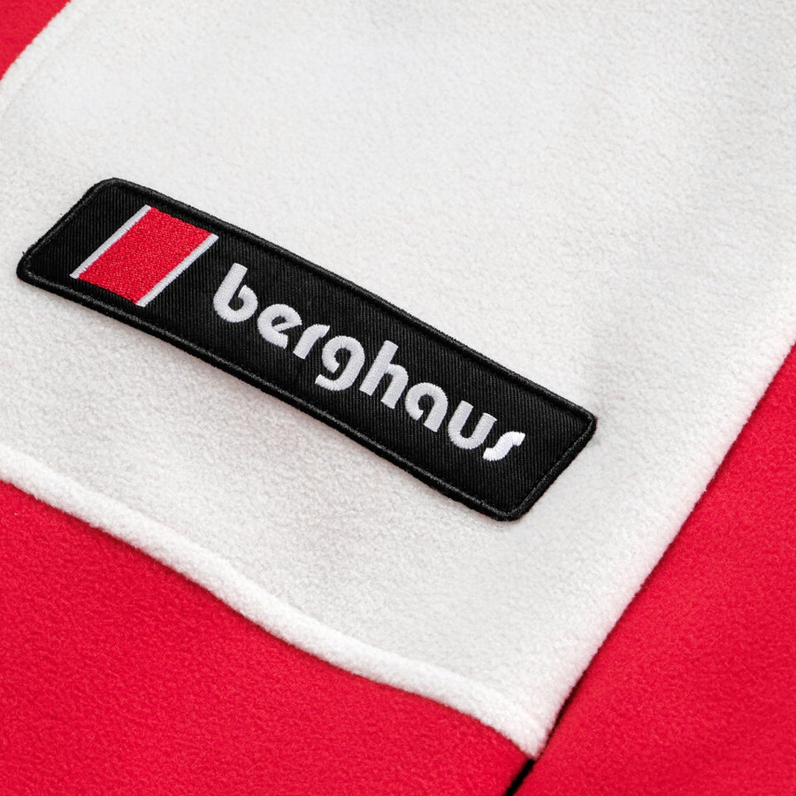 unisex 1997 giacca in pile - rossonaturale berghaus