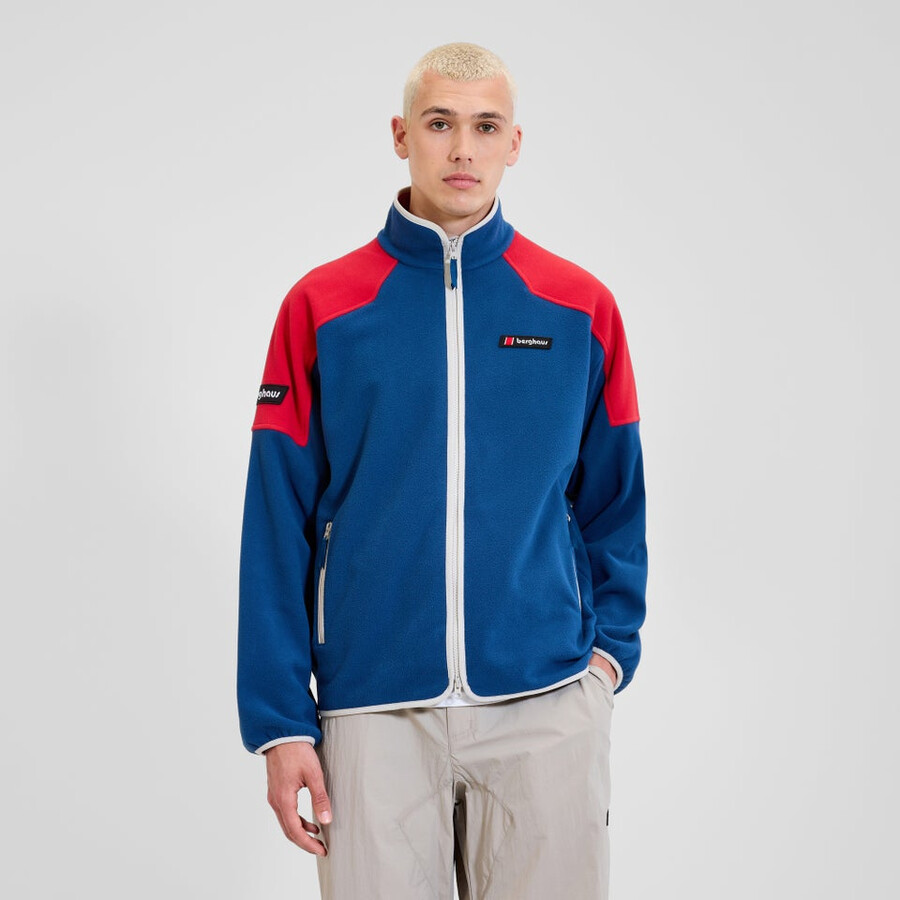 unisex 1997 giacca in pile - blurosso berghaus