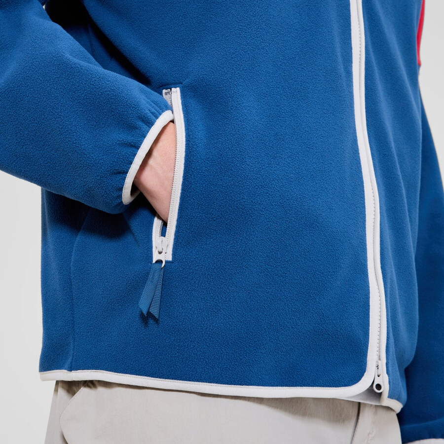 unisex 1997 giacca in pile - blurosso berghaus