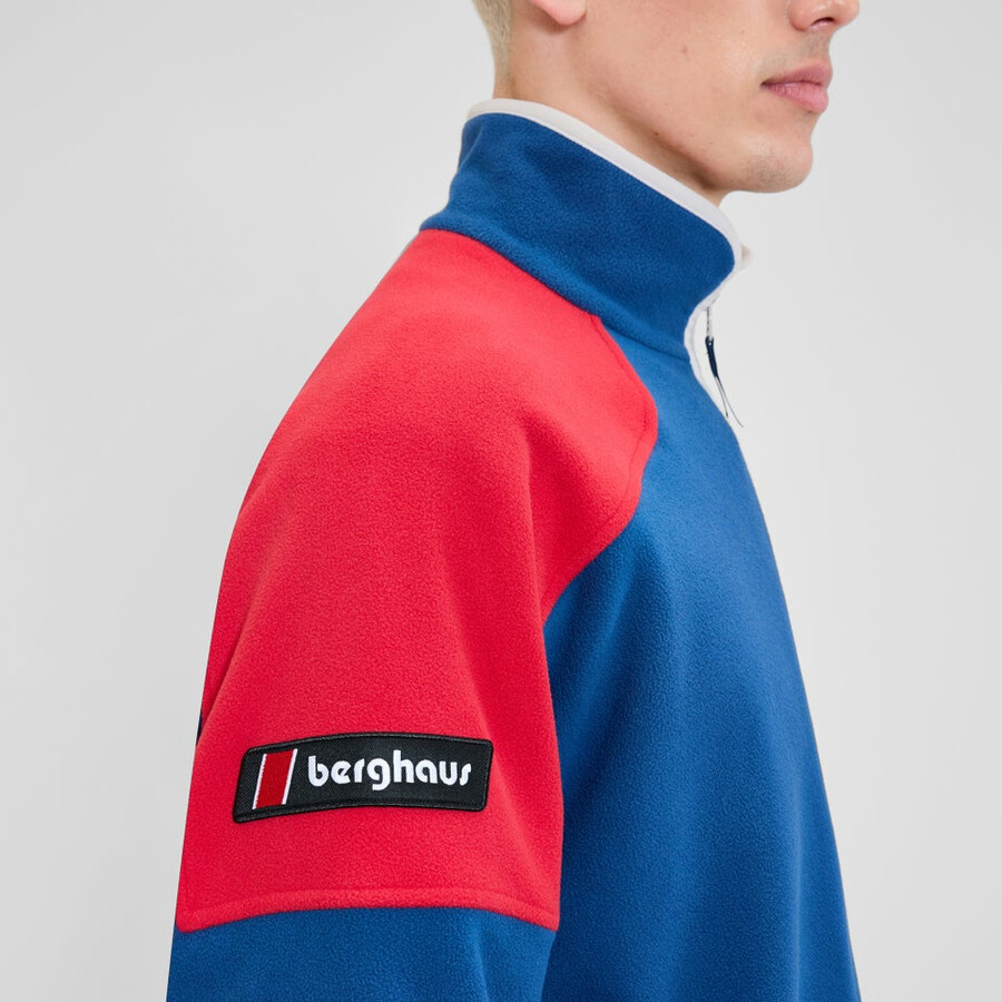 unisex 1997 giacca in pile - blurosso berghaus
