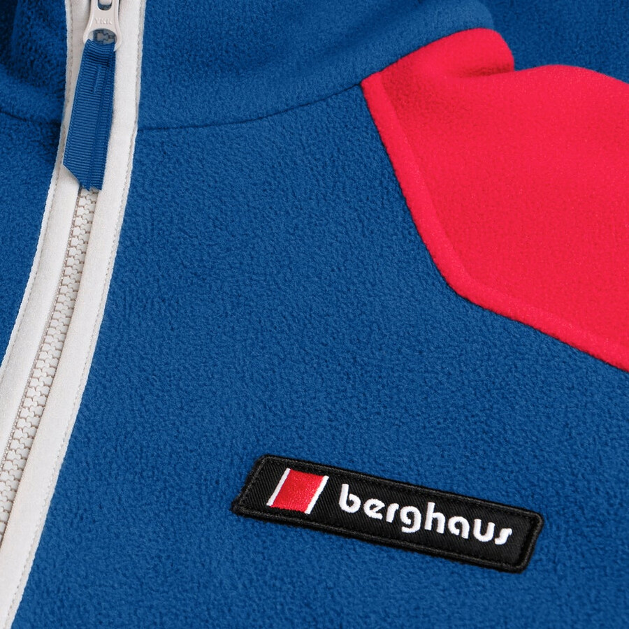 unisex 1997 giacca in pile - blurosso berghaus