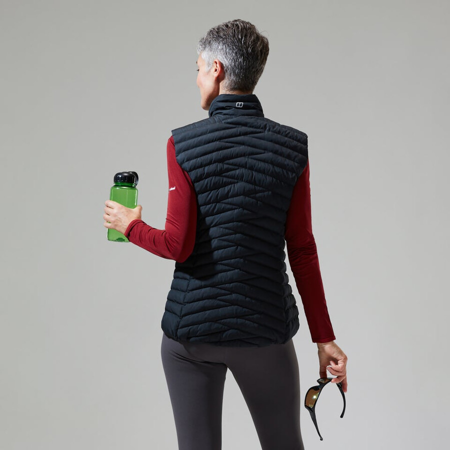 donne nula gilet - nero berghaus