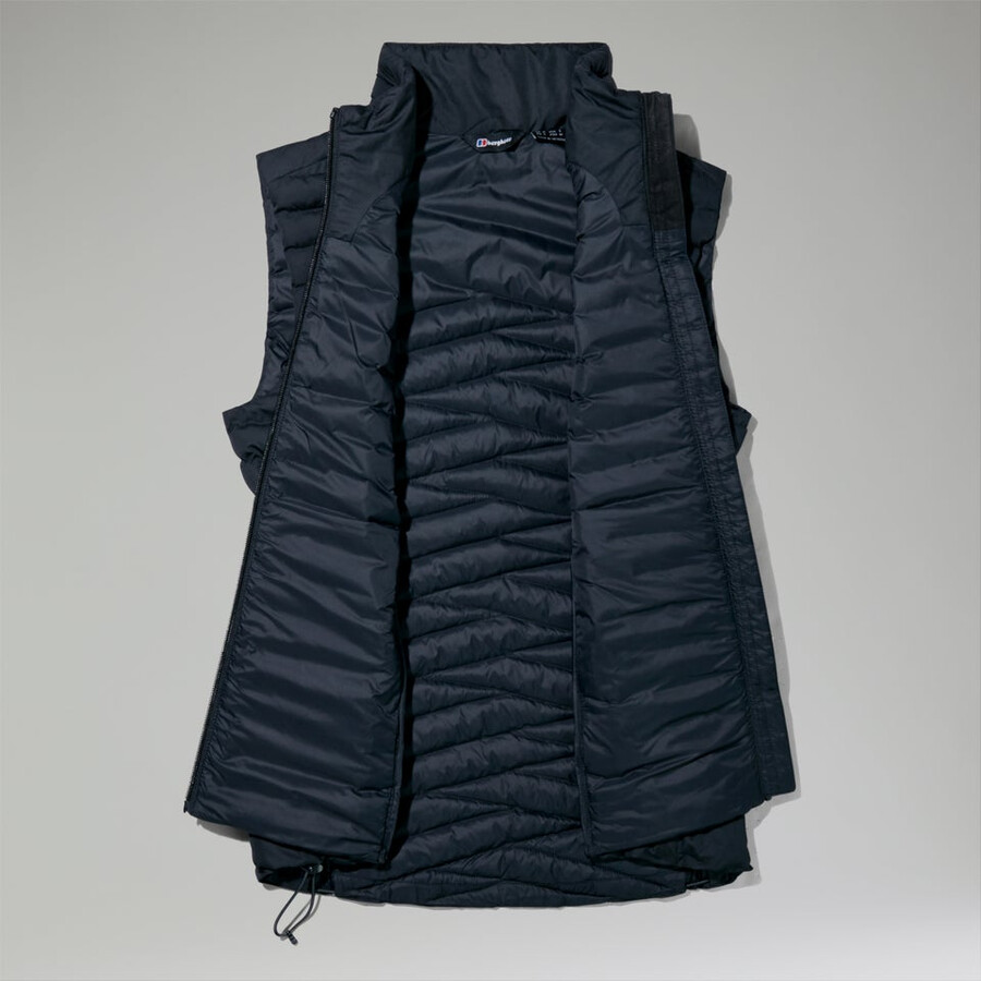 donne nula gilet - nero berghaus