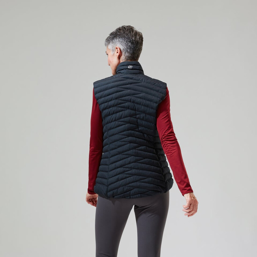 donne nula gilet - nero berghaus