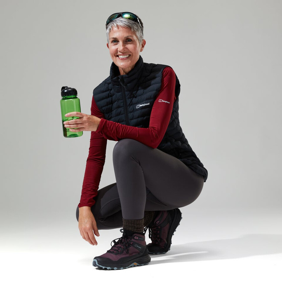 donne nula gilet - nero berghaus