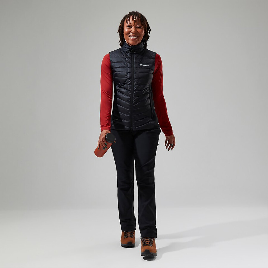donne tephra 2.0 isolato gilet - nero berghaus