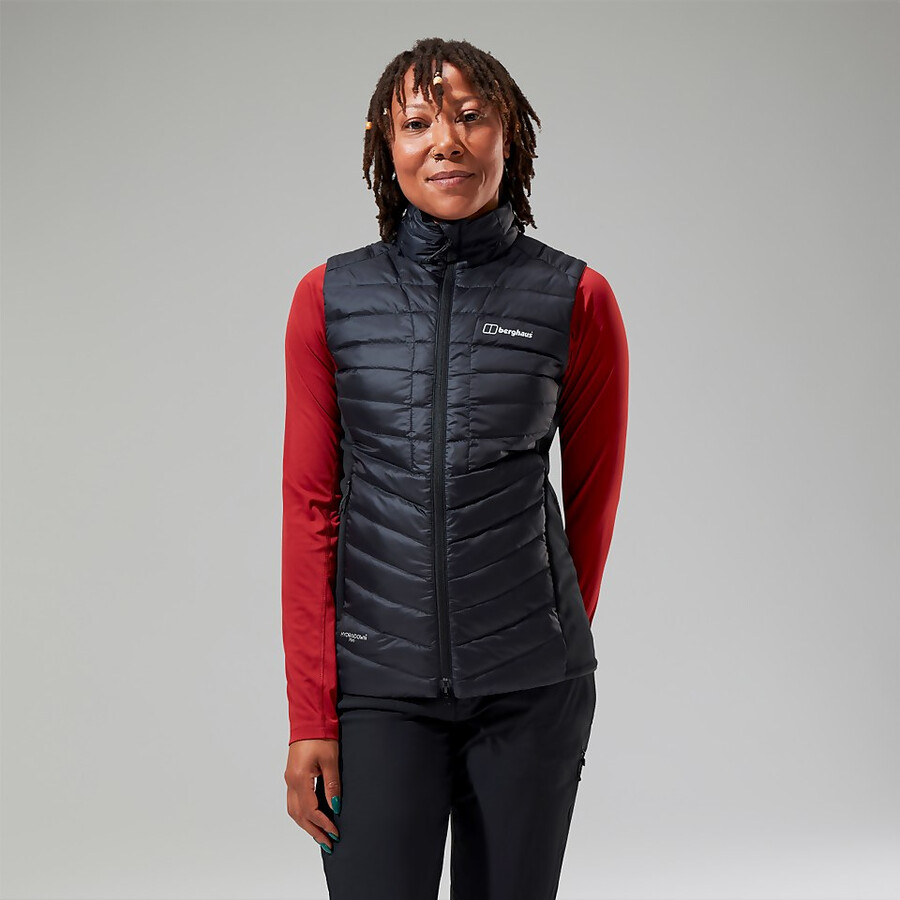 donne tephra 2.0 isolato gilet - nero berghaus